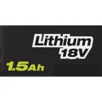 RYOBI 18V ONE+ 1.5 Ah Compact Lithium-Ion Battery thumbnail 3
