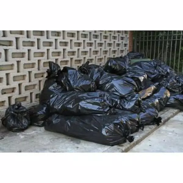 Plasticplace Black Compactor Bag Tubing, 29 in. x 269 ft. Continuous Roll, 4 Mil Heavy Duty