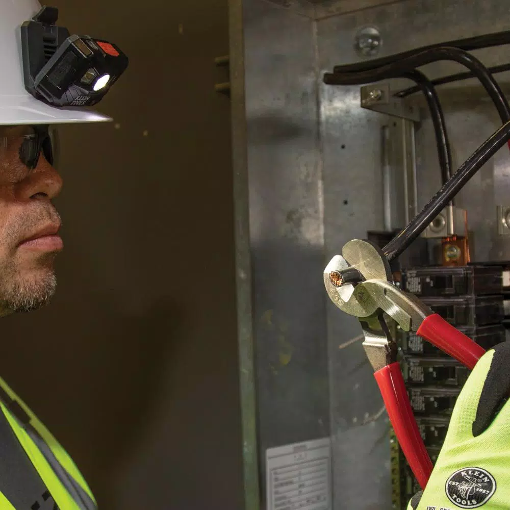 Klein Tools High-Leverage Cable Cutter for Aluminum, Copper, and Communications Cable