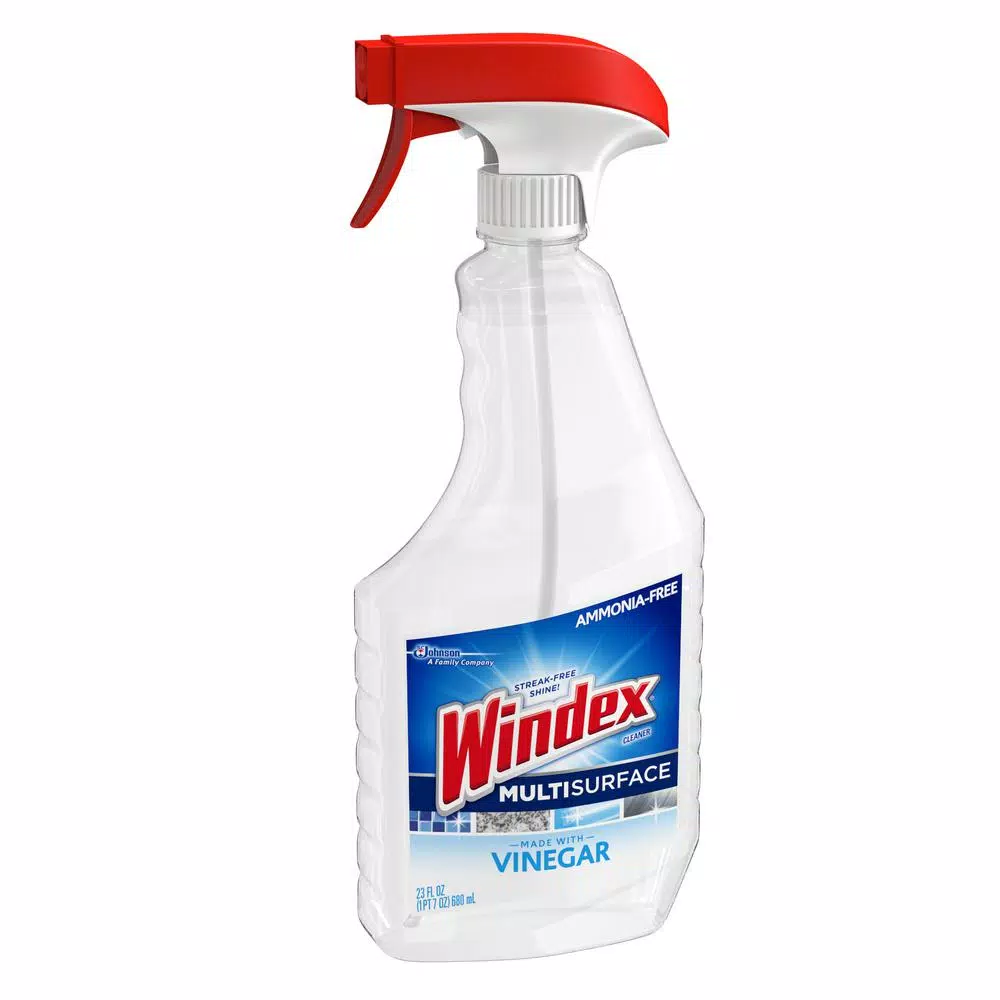 Windex Vinegar Multi-Surface Cleaner, 23 oz (Case of 8)