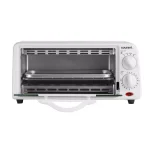 Courant Compact 650W 2-Slice White Toaster Oven with Bake Tray and Toast Rack thumbnail 4