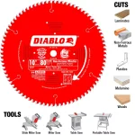 Diablo 10 in. x 80-Tooth Non-Ferrous Metal and Plastic Carbide Circular Saw Blade thumbnail 3