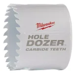 Milwaukee 2-1/2 in. Hole Dozer Carbide Hole Saw for Metal and Multi-Material thumbnail 1