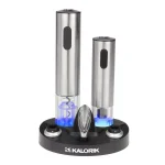 KALORIK Stainless Steel Electric Wine Opener and Preserver Set thumbnail 1