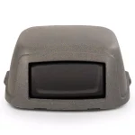 Toter Slimline 50 Gal. Graystone Square Trash Can Dome Top Swinging Lid thumbnail 1