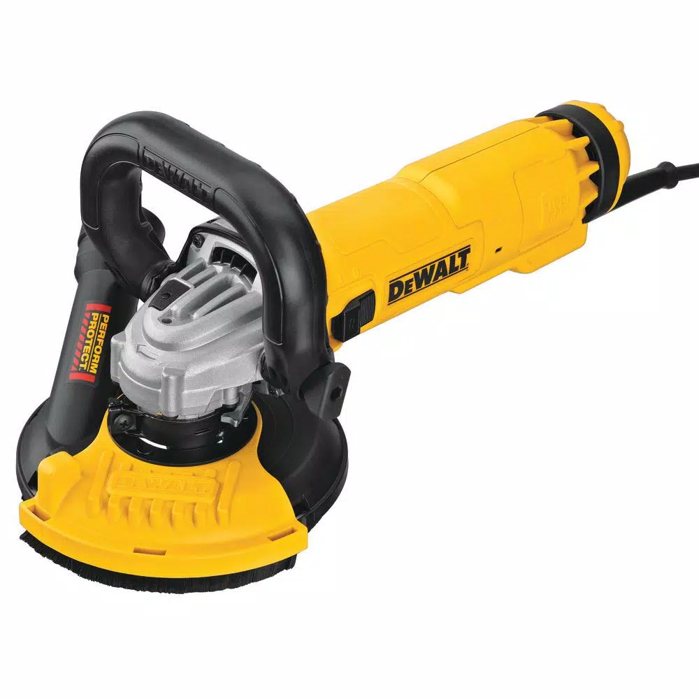 DEWALT 13 Amp Corded Angle Grinder Kit with 5 in. Surface Grinding Dust Shroud