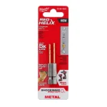 Milwaukee SHOCKWAVE 3/32 in. Titanium Drill Bit with Red Helix, 1/4 in. Hex Shank thumbnail 1