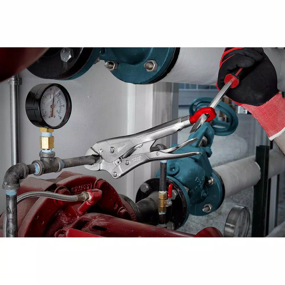 Milwaukee 10 in. TORQUE LOCK Curved Jaw Locking Pliers