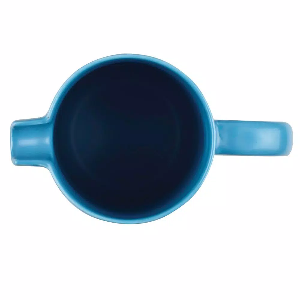 BonJour Aqua Ceramic French Press Coffee Maker, 32 fl. oz. 8-Cup Capacity