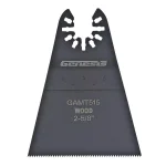 Genesis Universal 2-5/8 in. Wide Flush Cut Oscillating Multi-Tool Blade, High-Carbon Steel thumbnail 1