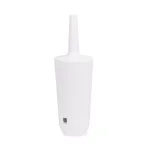 Umbra Corsa Toilet Brush and Holder Set, Matte White Melamine thumbnail 3