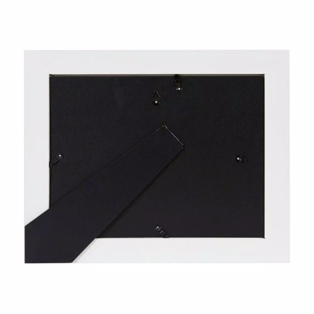 DesignOvation Museum 8.5 x 11 in. White Document Frames, Set of 4