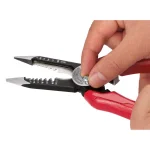 Milwaukee 6-in-1 Electrician Combination Pliers and FASTBACK Utility Knife 2-Pack Set thumbnail 7