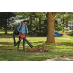 BLACK+DECKER VACPACK 3-in-1 Corded Electric Backpack Leaf Blower, Vacuum, and Mulcher - 250 MPH, 400 CFM, 12 Amp thumbnail 12