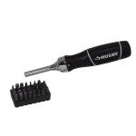 Husky 30-Piece Ratcheting Screwdriver Set with Patented Ratchet and S-2 Steel Bits thumbnail 1