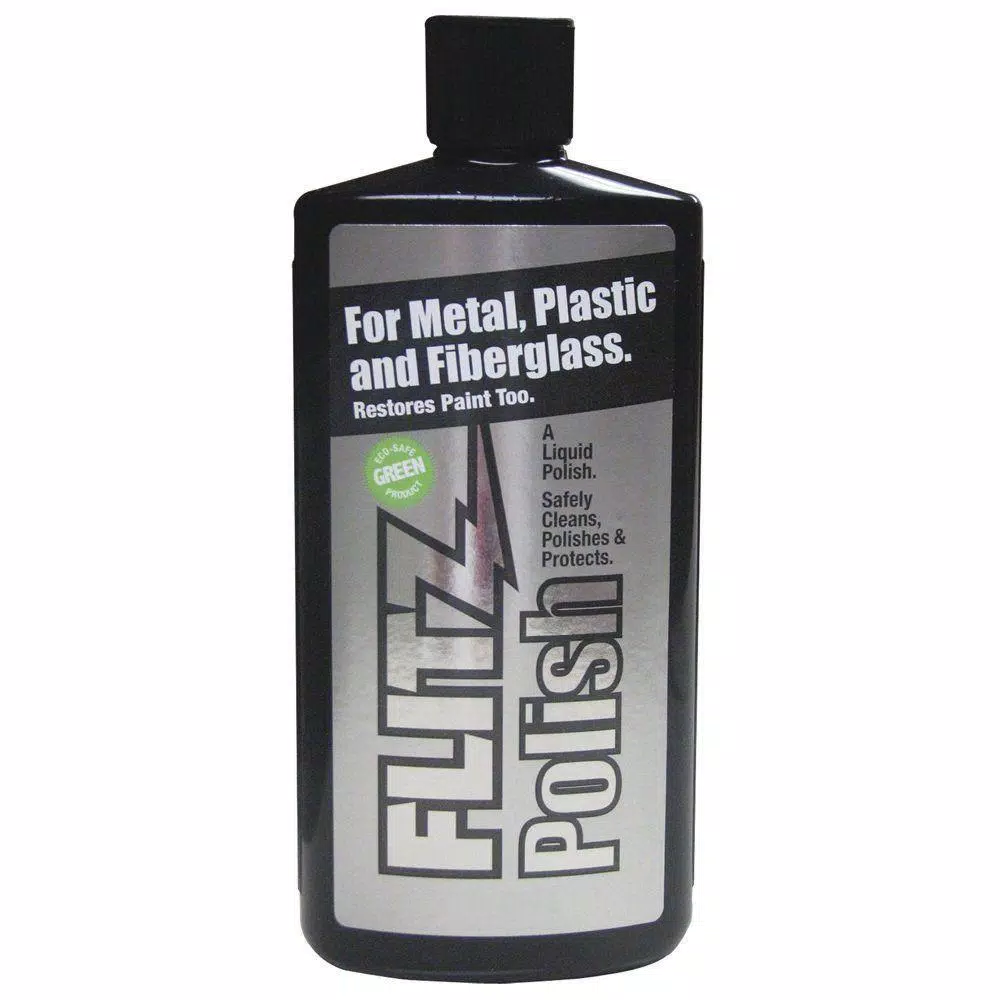 Flitz High Performance Metal Cleaner and Polish Liquid, 16 oz.