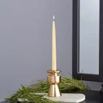 ROOT CANDLES A.I. Root 9 in. Dipped Taper Buttercream Dinner Candles, Beeswax Enriched, Box of 12 thumbnail 1