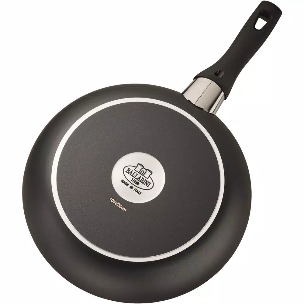 Ballarini Como 2-Piece Forged Aluminum Nonstick Frying Pan Set, Black