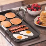 Chantal 21 Supreme 19 in. Ceramic Nonstick Tri-Ply Stainless Steel Griddle thumbnail 4
