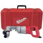 Milwaukee 7 Amp 1/2 in. Corded Right-Angle Drill Kit with Hard Case thumbnail 1