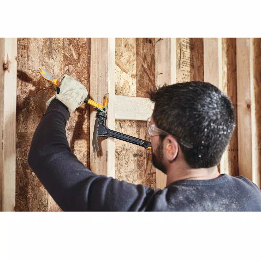 DEWALT 9 in. Precision Claw Bar Pry Bar with I-Beam Design
