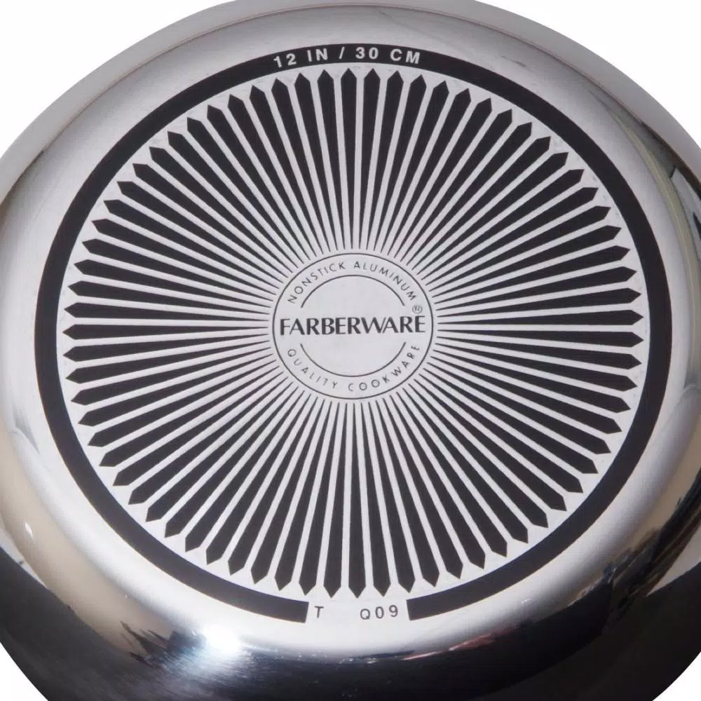 Farberware Classic Series 12 in. Stainless Steel Nonstick Stovetop Skillet