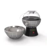 Pangea Brands Star Wars Death Star 3 oz. Hot Air Popcorn Popper, Grey Metallic Countertop Machine thumbnail 1