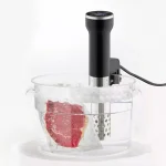CASO Design Sous Vide Stick Cooker, 800W Precision Immersion Circulator, Silver thumbnail 3