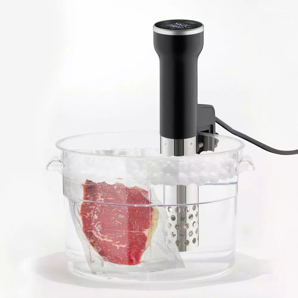 CASO Design Sous Vide Stick Cooker, 800W Precision Immersion Circulator, Silver