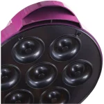 Brentwood Appliances 750W Mini Donut Maker, Nonstick Electric Dessert Maker in Pink thumbnail 3