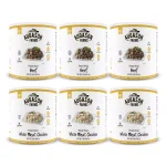 Augason Farms Freeze Dried Meat Variety 6-Pack Bundle - Beef and Chicken thumbnail 1