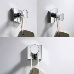 KRAUS Ventus Chrome Bathroom Robe and Towel Hook thumbnail 4