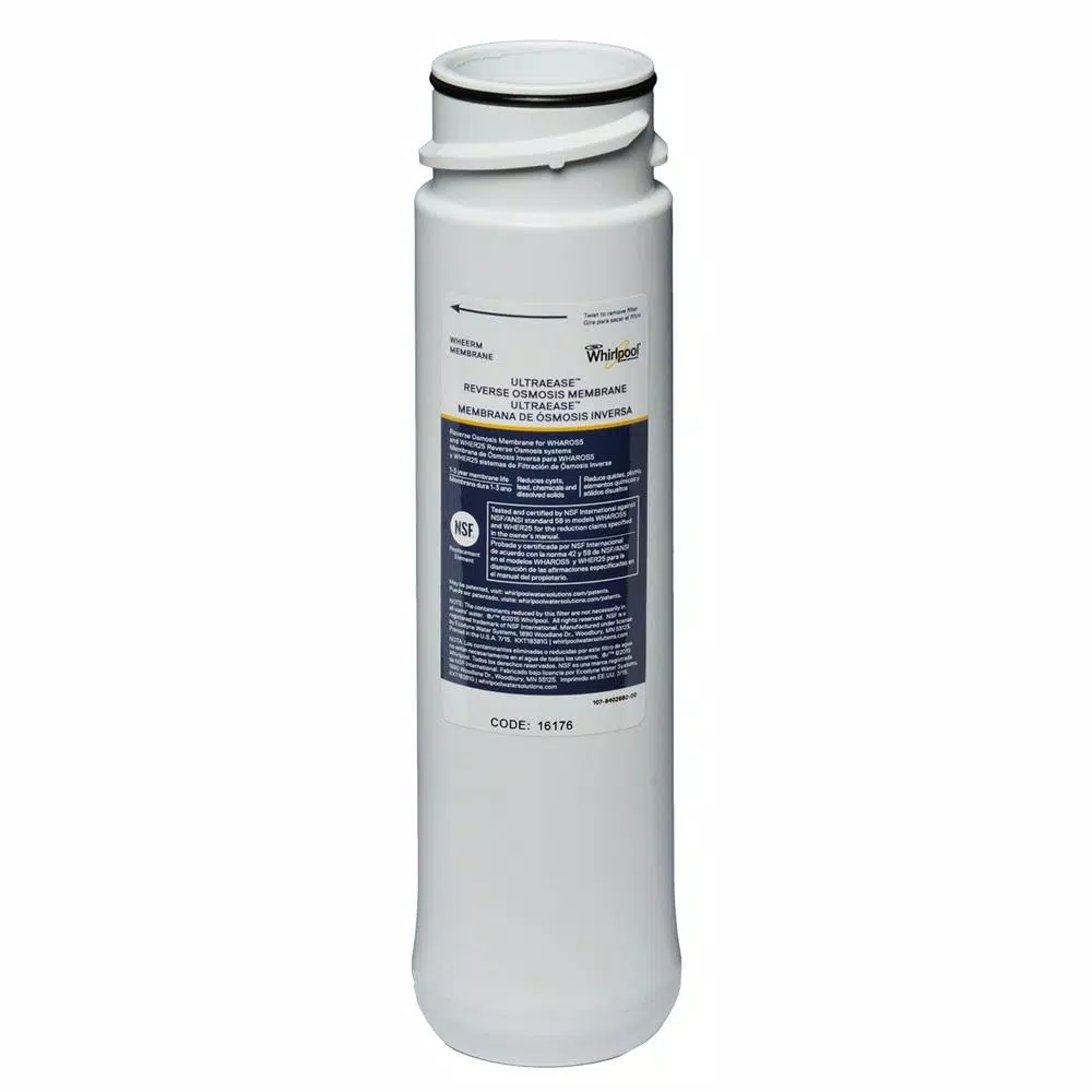 Whirlpool WHER25 3-Stage Under Sink Reverse Osmosis Water Filtration System - NSF Certified