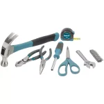 Anvil 17-Piece Homeowner Hand Tool Set with Carbon Steel Construction thumbnail 1