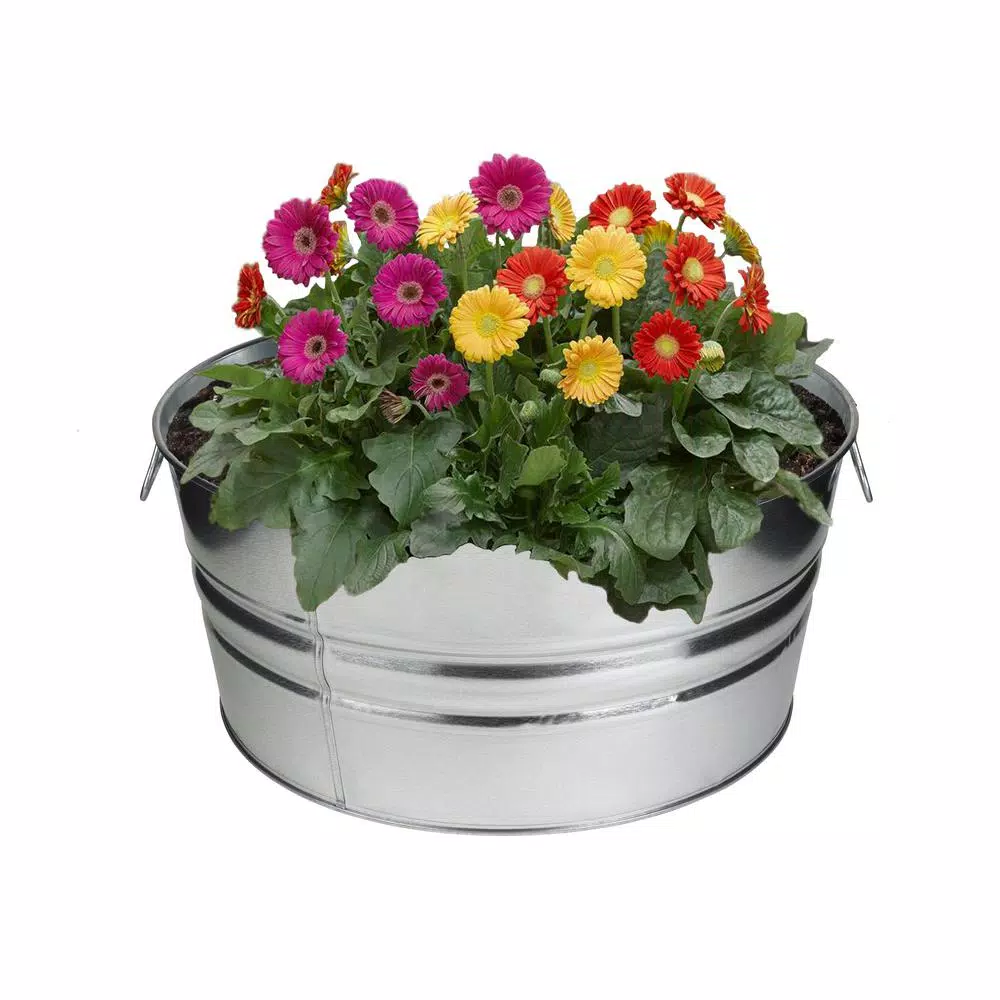Behrens 35 Gal. Hot Dipped Galvanized Steel Round Utility Tub