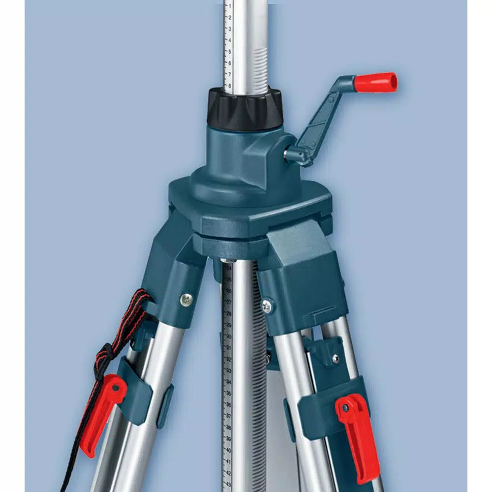Bosch BT300 Heavy-Duty Aluminum Professional Building Tripod with Shoulder Strap