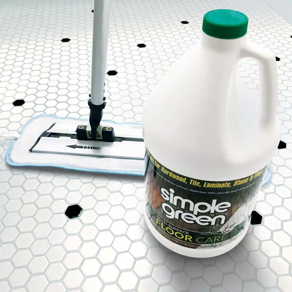 Simple Green Multi-Surface Floor Care Cleaner, Lemon Verbena, 128 oz.