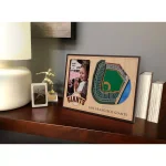 YouTheFan MLB San Francisco Giants 3D StadiumView Oracle Park Replica Picture Frame, 4x6 in. thumbnail 2