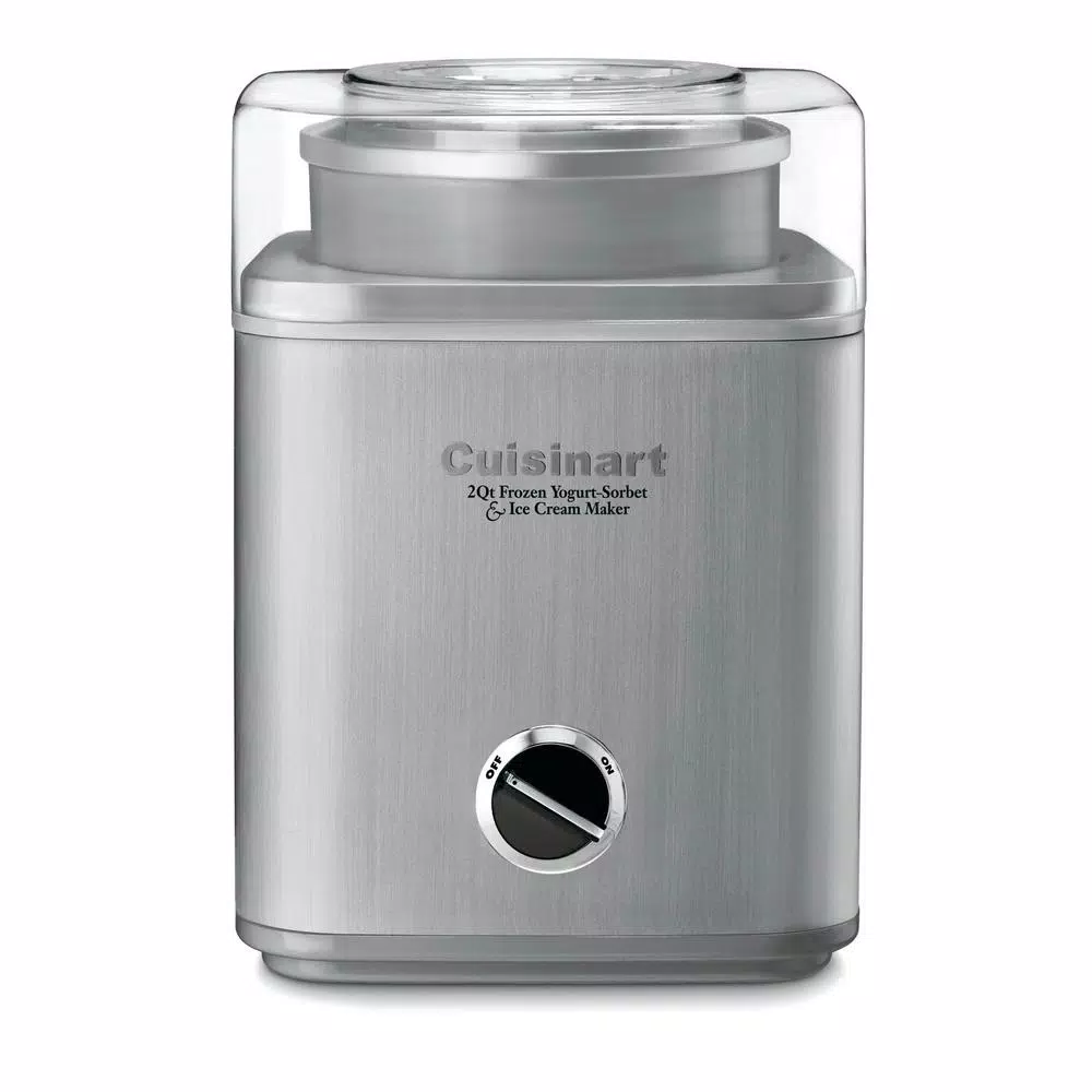 Cuisinart Pure Indulgence 2-Qt. Ice Cream, Sorbet and Frozen Yogurt Maker - Brushed Chrome