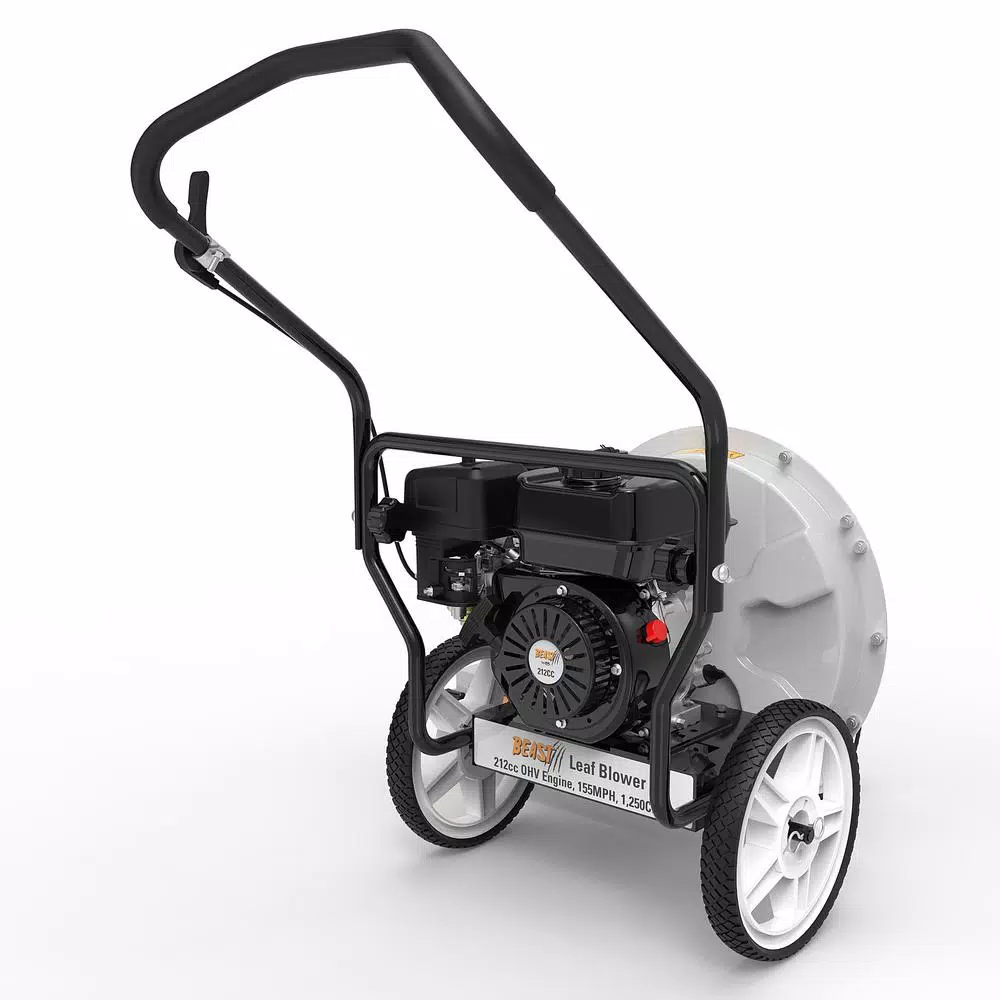 Beast The Beast Commercial Duty Walk Behind Leaf Blower, 212cc Gas Engine, 1250 CFM, 155 MPH