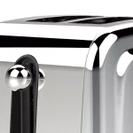 Brentwood Appliances 2-Slice Extra-Wide Slot Silver Toaster thumbnail 4