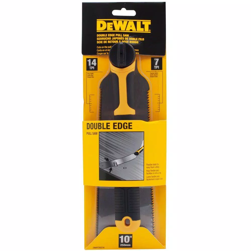 DEWALT 10.43 in. Pull Saw with Composite Handle