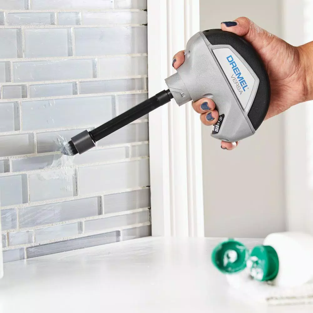 Dremel Versa Detail Brush with 4 in. Extender and Industrial Grade Nylon Bristles