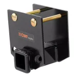 CURT RV Bumper Hitch with 2" Receiver, Fits 4" x 4" Bumper Beams thumbnail 1