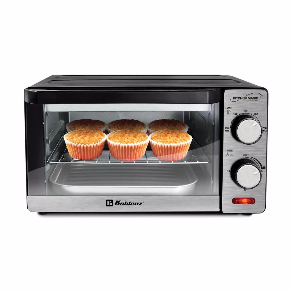 Koblenz Kitchen Magic Collection 10-Liter Silver Toaster Oven
