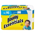 Bounty Essentials Select-A-Size White Paper Towels, 12 Big Rolls thumbnail 4