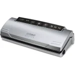 Caso VC 10 Stainless Steel Food Vacuum Sealer with Food Management App and 2 Vacuum Rolls thumbnail 1