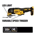 DEWALT 20V MAX Cordless Combo Kit (10-Tool) with (2) 2.0 Ah Batteries, Charger & Bags thumbnail 11