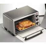 Hamilton Beach 1440-Watt 6-Slice Stainless Steel Countertop Toaster Oven thumbnail 9