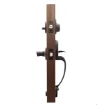 Copper Creek Colonial Handleset with Waverlie Lever Trim in Tuscan Bronze thumbnail 3